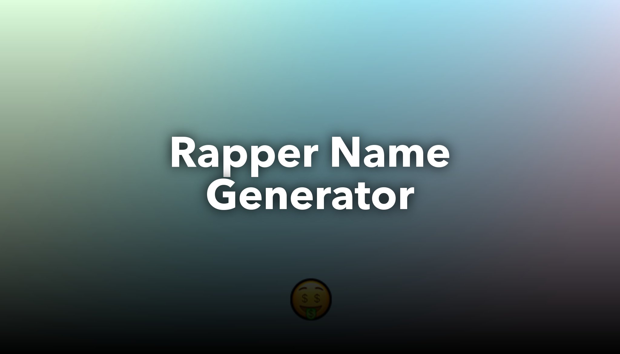 Rapper Name Generator Nichesss